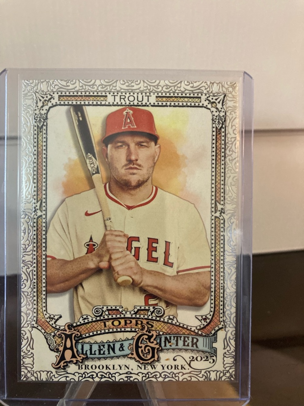 Allen & Ginter chrome Mike Trout